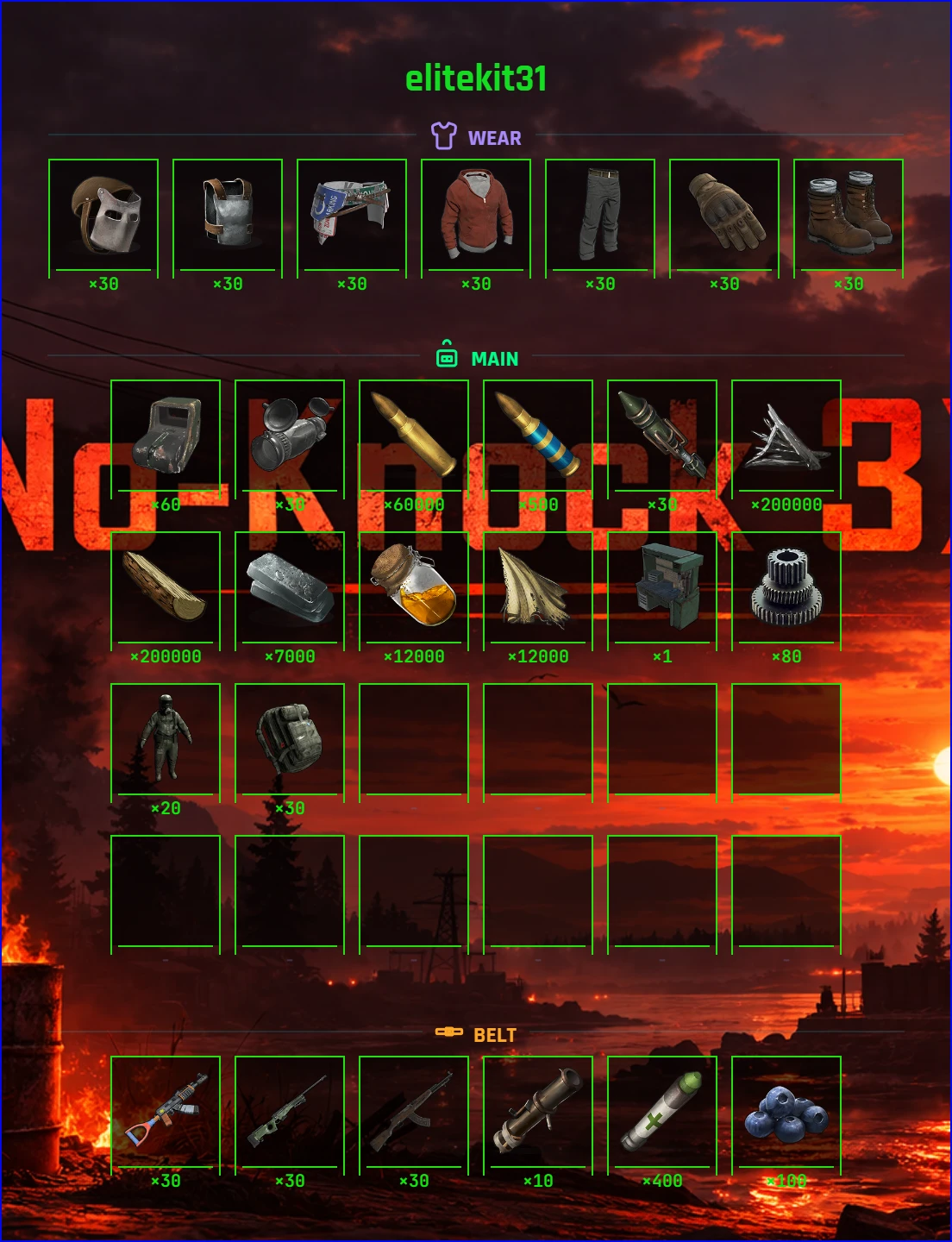Elite Kit 31