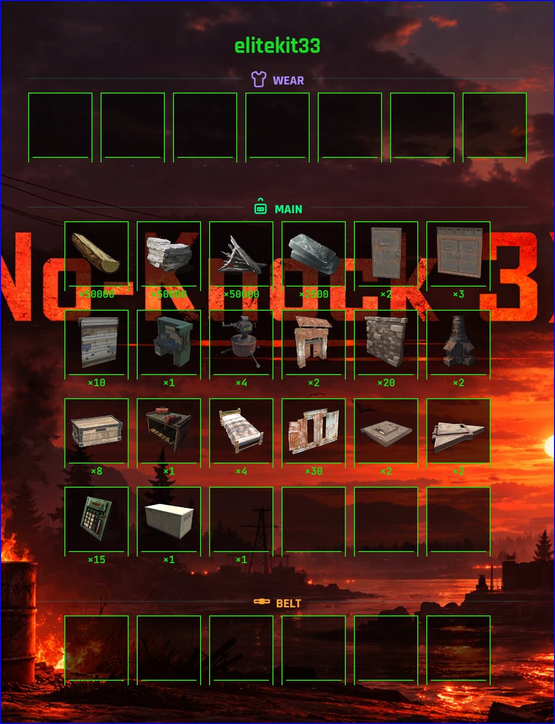 Elite Kit 33