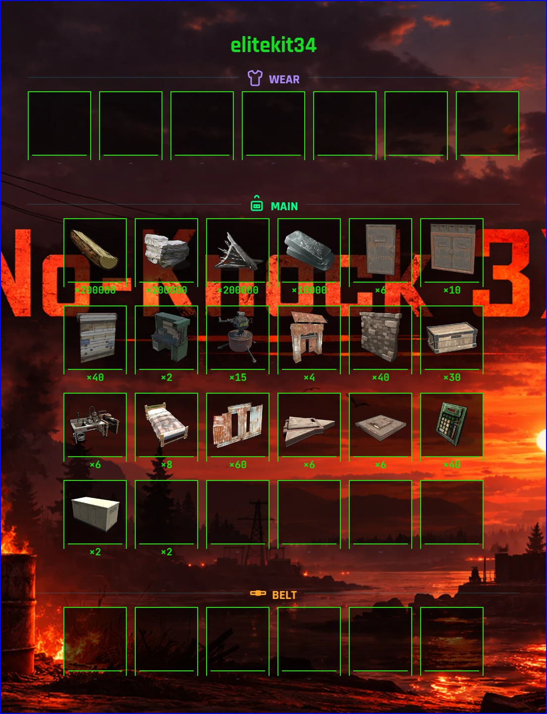 Elite Kit 34